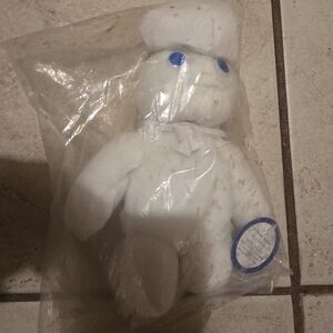 Pillsbury Doughboy plush bean bag doll New In Bag